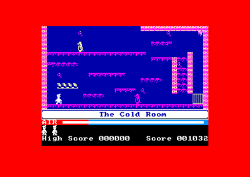 Manic Miner screenshot 3 for Amstrad CPC